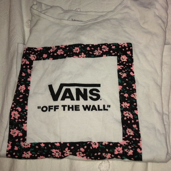 Floral Vans Tee - Picture 3 of 5